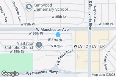 Map image of the property - 6445 W 87th St