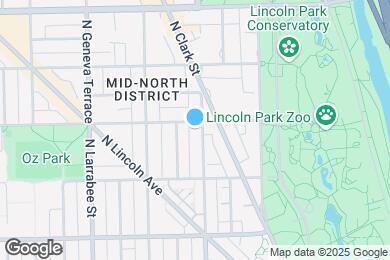 Map image of the property - 401 W Webster Ave