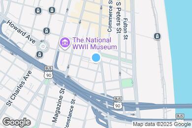 Map image of the property - 1029 Annunciation St