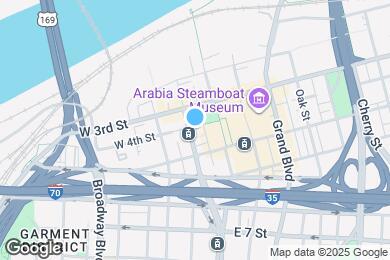 Map image of the property - The Landings at River Market Loft & Apartment Homes