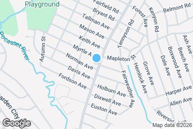 Map image of the property - 747 Pontiac Ave