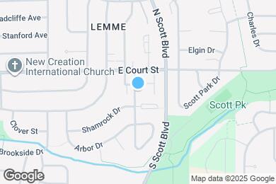 Map image of the property - 460 Peterson St