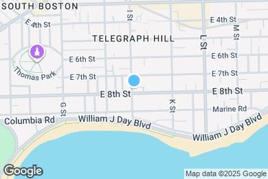 Map image of the property - 544 E 8th St