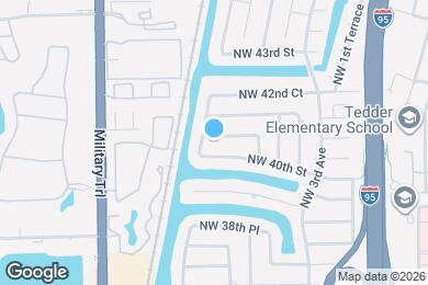 Map image of the property - 470 NW 41st St