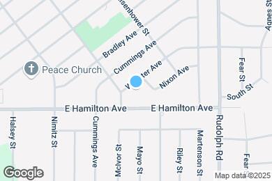 Map image of the property - 1219 Webster Ave