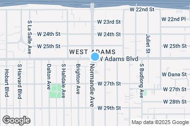 Map image of the property - 2606 Normandie Ave