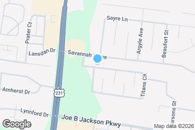 Map image of the property - 221 Titans Cir