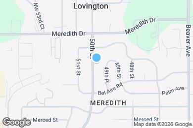 Map image of the property - 4541 50th St