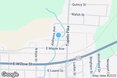 Map image of the property - 407 Ponroy St