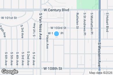 Map image of the property - 2061 W 104th St
