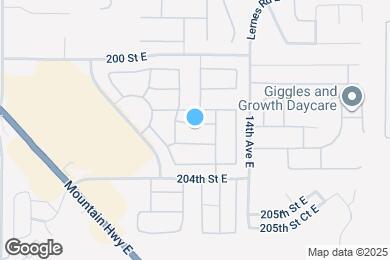 Map image of the property - 1220 202nd St Ct E