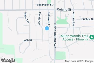 Map image of the property - 1013 Delaware Ave
