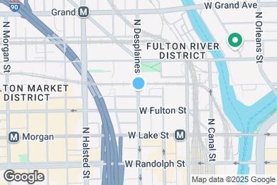 Map image of the property - 318 N Desplaines St