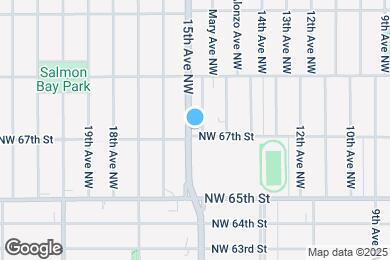 Map image of the property - 6704 15th Ave NW
