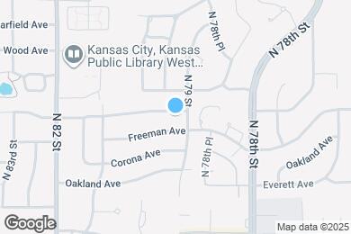 Map image of the property - 7905 New Jersey Ave