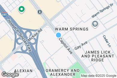 Map image of the property - 247 N Capitol Ave
