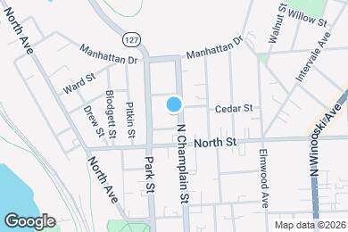 Map image of the property - 175 N Champlain St