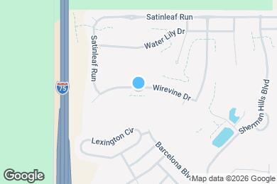 Map image of the property - 6742 Wirevine Dr