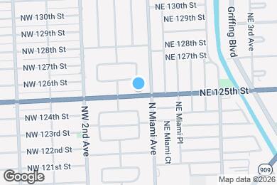 Map image of the property - 35 NW 125th St