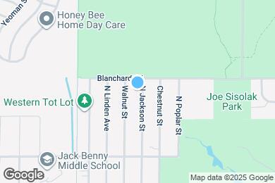 Map image of the property - 2532 N Jackson St