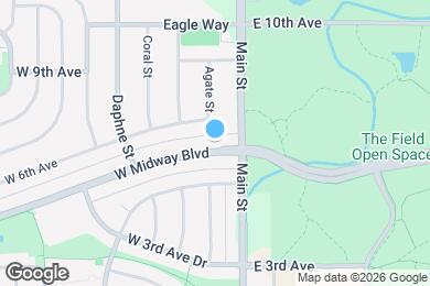 Map image of the property - 165 W Midway Blvd