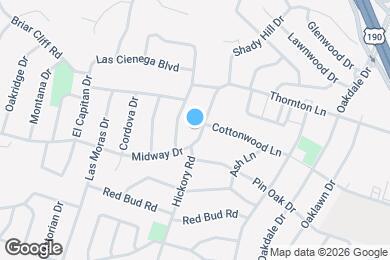 Map image of the property - 3106 Hickory Rd