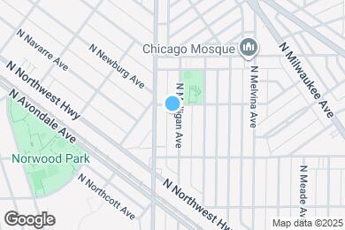 Map image of the property - 5850 N Mulligan Ave