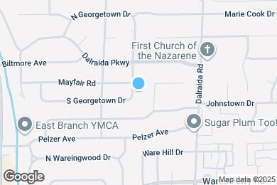 Map image of the property - 510 S Georgetown Dr