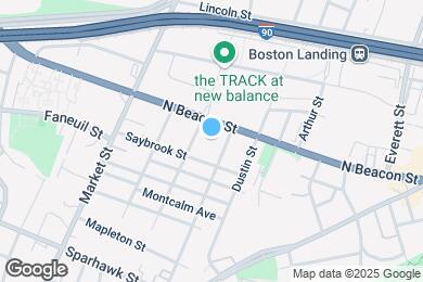 Map image of the property - 152 N Beacon St