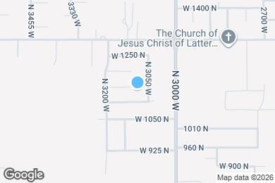 Map image of the property - 3097 W 1150 N