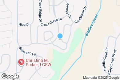 Map image of the property - 1864 Creekview Dr