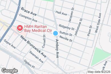 Map image of the property - 499 Amboy Ave