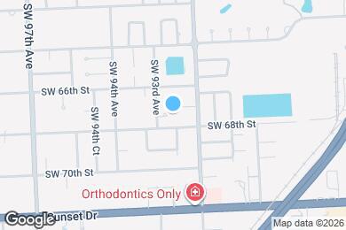 Map image of the property - 9275 SW 67th St