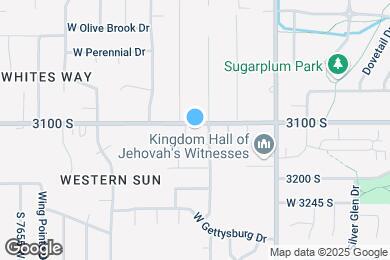 Map image of the property - 7345 W 3100 S