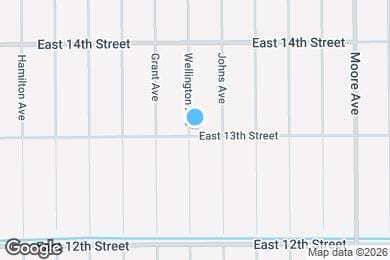 Map image of the property - 3501 East 13th Street