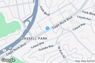 Map image of the property - 4124 N Eagle Rock Blvd