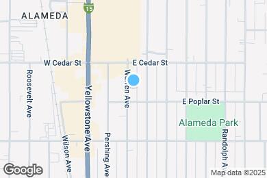 Map image of the property - 628 Warren Ave