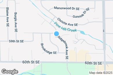 Map image of the property - 5843 Ridgebrook Ave SE