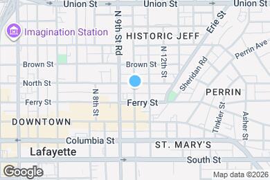 Map image of the property - 315 N 10th St