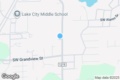 Map image of the property - 1018 SW McFarlane Ave