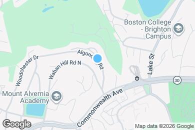 Map image of the property - 62 Algonquin Rd