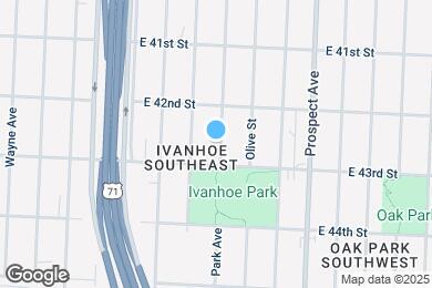 Map image of the property - 4230 Park Ave
