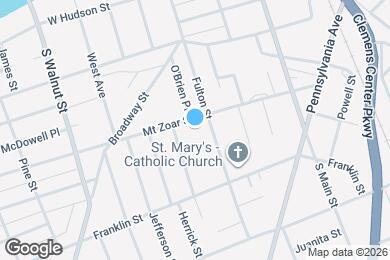 Map image of the property - 305 Mount Zoar St