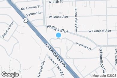 Map image of the property - 1416 Prospect Dr