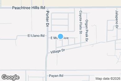Map image of the property - 5819 Desert Peak Pl