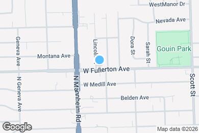 Map image of the property - 2403 Lincoln St