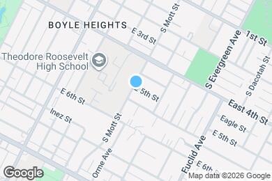 Map image of the property - 460 S Mott St