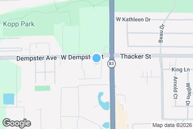 Map image of the property - 309 Hawthorne Cir