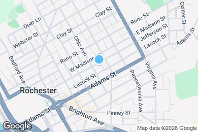 Map image of the property - 381 Jefferson St