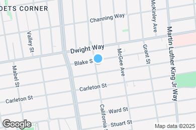 Map image of the property - 2533 California St